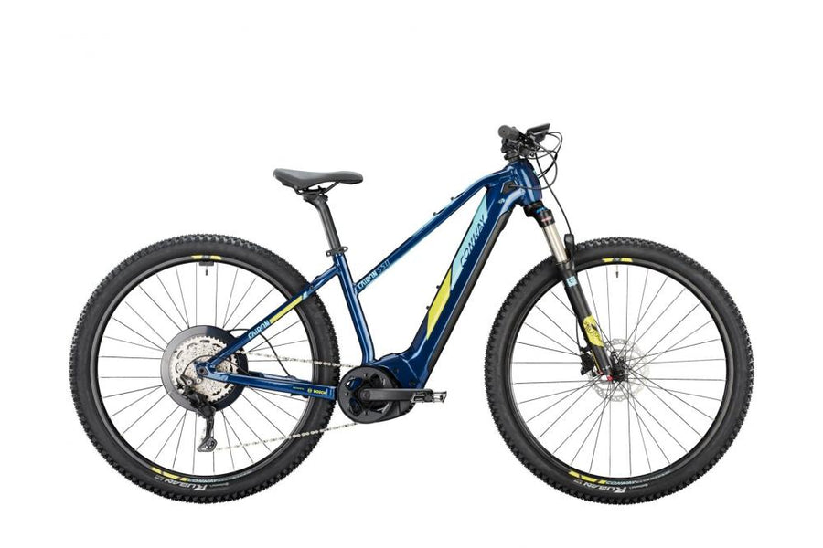 CONWAY Cairon S 5.0, Trapez, 29", darkblue metallic / lightblue, 9-Gang TEKTRO, 53 cm / XL