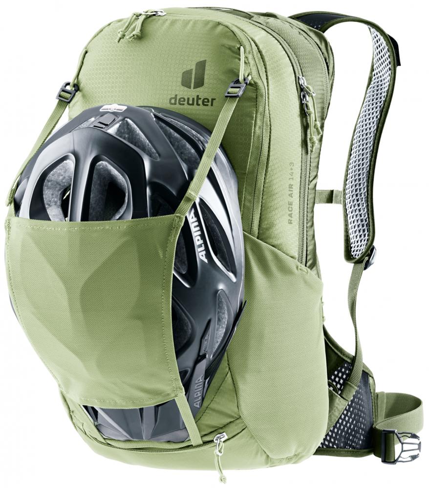 Deuter Race Air 14+3 Fahrradrucksack mineral-grove - 940g ultraleicht & belüftet