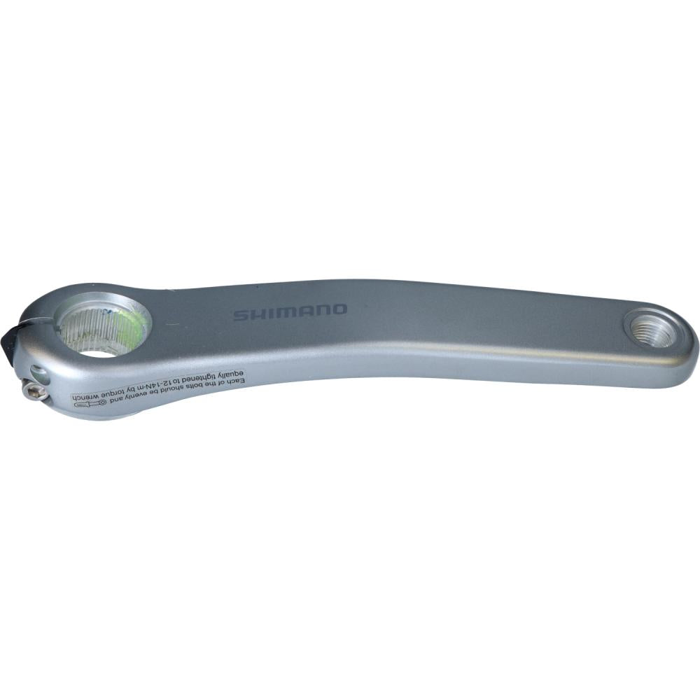 SHIMANO Kurbelarm SHIMANO E-BIKE SYSTEMS FC-EN500 Kurbelarm - 500,, 175mm, silber