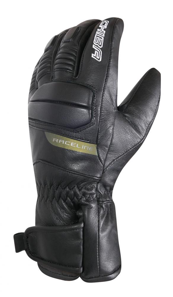 CHIBA Black Diamond - wasserdichte Radhandschuhe mit Nappa-Leder & Lavalan-Futter