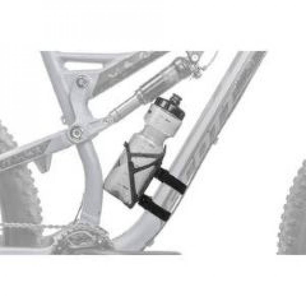 M-WAVE ADA BC Flex 2 Adapter für Flaschenhalter universelle, flexible Montage mit Klettbändern
