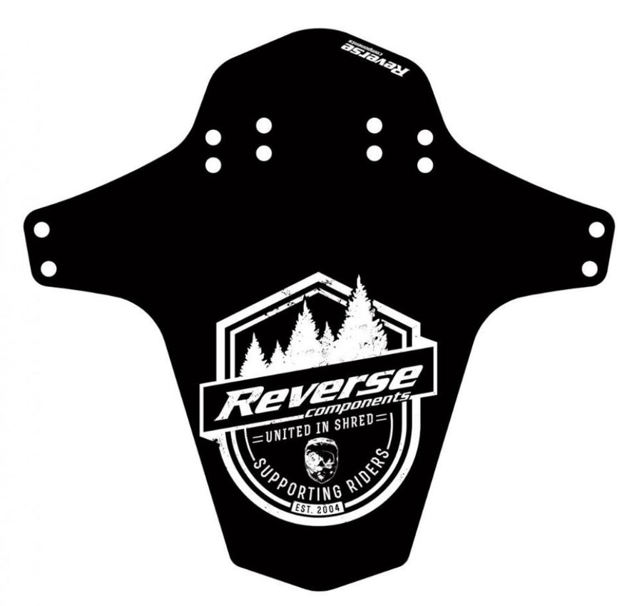 Reverse Schutzblech Mudfender MTB Supporting Riders Vorder- u.Hinterradmontage schwarz weiß