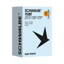 Schwalbe SCHLAUCH DV19 40/62-584/635 40mm 40 - zuverlässiger Fahrradschlauch mit DV-Ventil