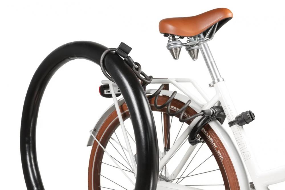 AXA Plug-In-Kabel UPI 150 150 - kompakte Zusatzsicherung für Ihr Fahrrad - Kabel für Rahmenschloss