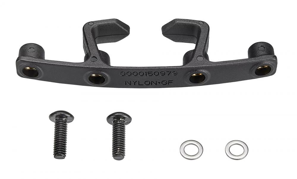 FUNNEL CBG ICR FUNNEL - LEVO (GEN.3) MAIN PIVOT CABLE GUIDE FUNNEL & MUD FLAP MOUNTING BRACKET W/ BOLTS - Adapter