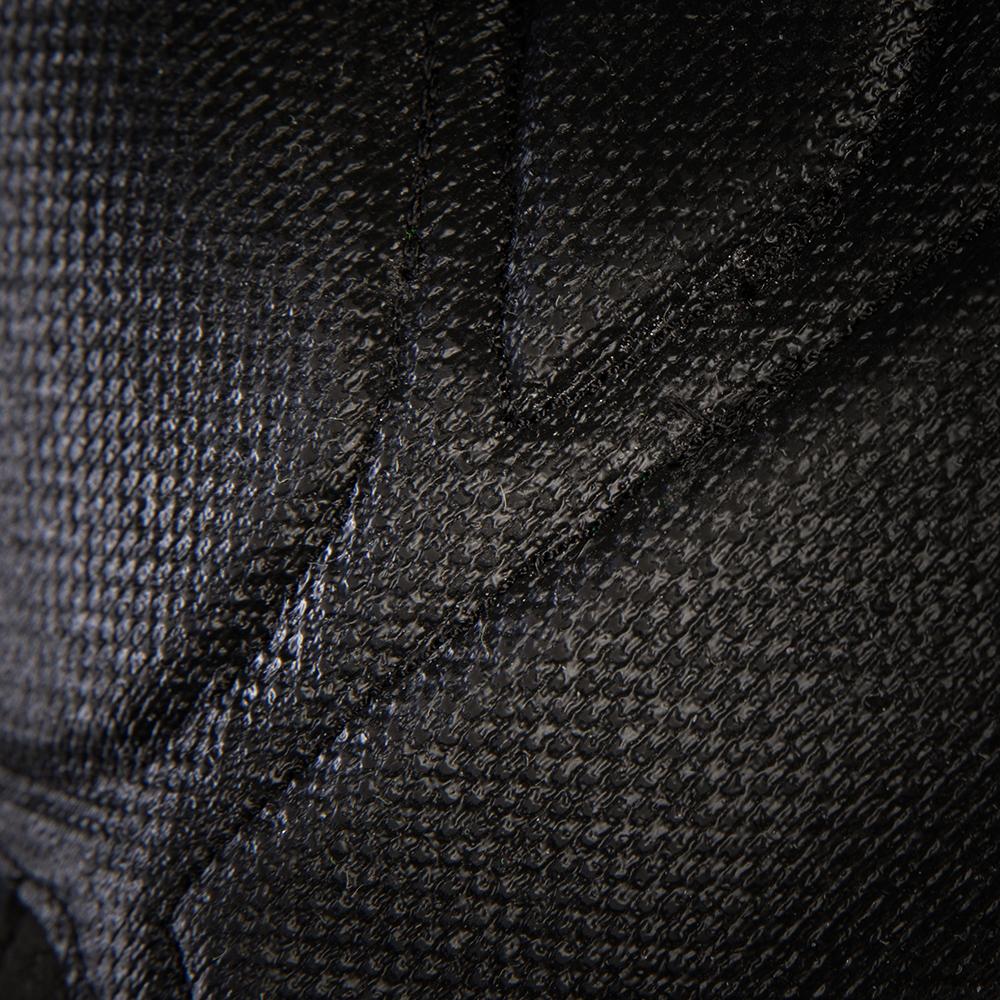 CHIBA Tetra - Rollstuhl-Handschuhe XL schwarz mit Gelpolsterung und Aramid-Besatz