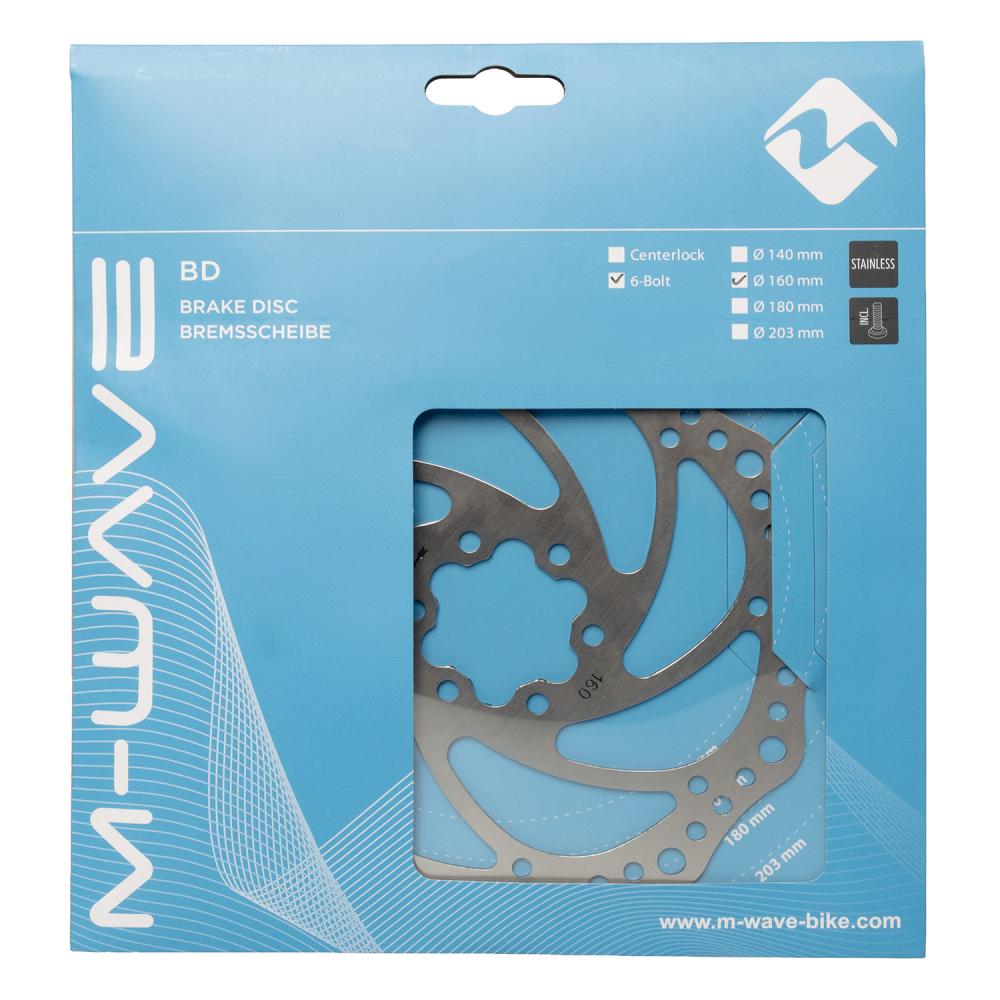 M-WAVE Bremsscheibe BD-160 Ø160mm