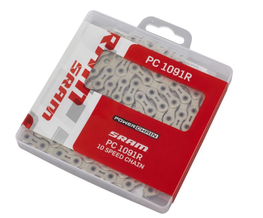 SRAM Kette PC 1091R HollowPin 10-fach, inkl. PowerLock - 10-fach