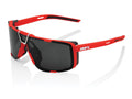 100% Eastcraft - Mirror Lens unis Soft Tact Red - High-Performance Sportbrille