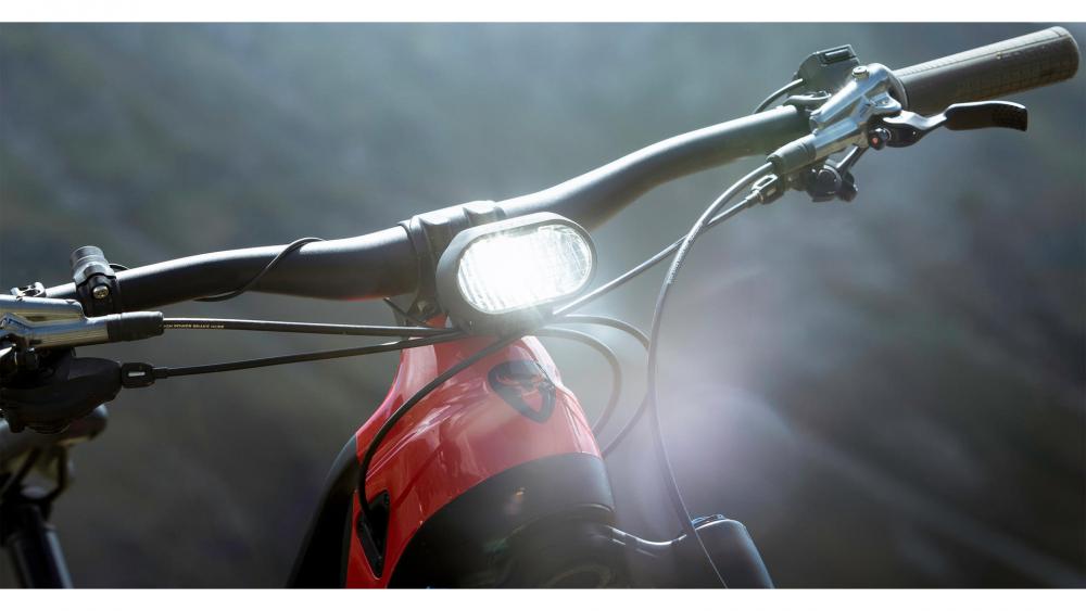 Supernova M99 Mini Pro-25 MonkeyLink LED-Scheinwerfer: 1.150 Lumen Fernlicht, 450 Lumen Abblendlicht, kompatibel mit Shimano EP8, TQ, Specialized Turbo Levo, Yamaha PW-X3