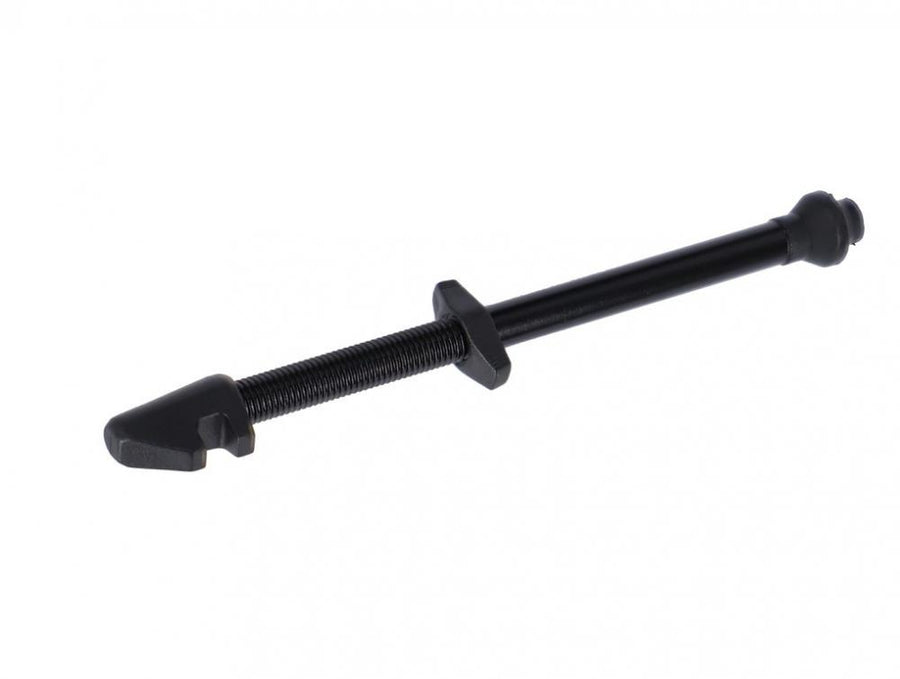 DT Swiss Tubeless-Ventil aus schwarzem Aluminium 66-80mm für zuverlässige Luftdichtheit.