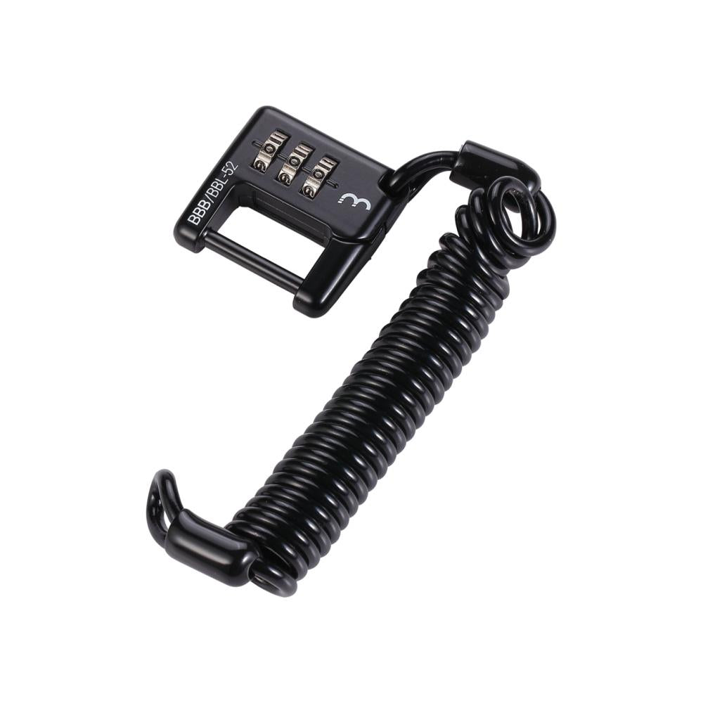 Bbb Schloss Minisafe 3mmx1200mm Schwarz 3mm X 1200mm Schwarz - Kompaktes Sicherheitsschloss Für Unterwegs
