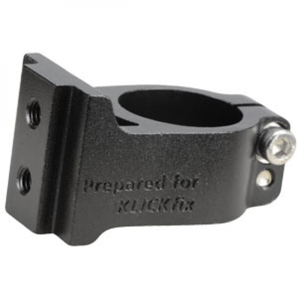KLICKfix Montagesockel A-HEAD Adapter für Fahrradlenker - Aluminium Halterung für Lenkertaschen - Adaptersockel