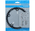 SHIMANO Kettenblatt ALFINE FC-S501 42 Zähne Schwarz - effizienter Antrieb für urbane Bikes