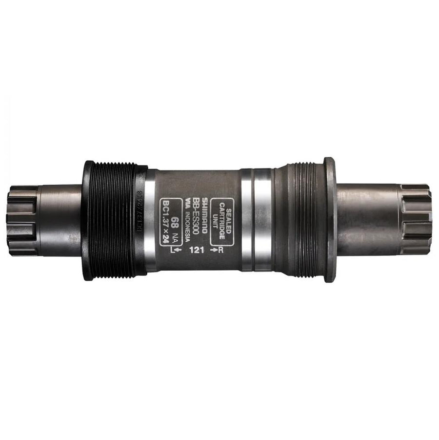 SHIMANO BB-ES300 Innenlager 68/121mm BSA für zuverlässige Kraftübertragung am Tretlager.