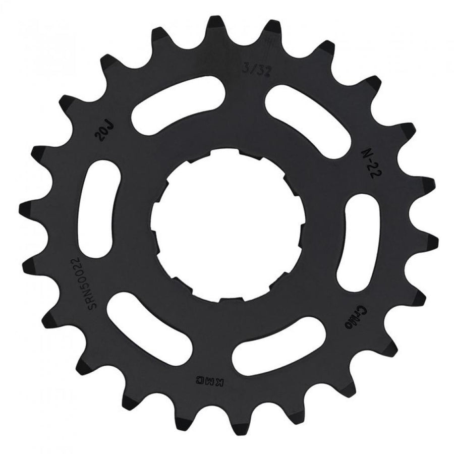 KMC Antriebsritzel E-Bike für Enviolo 1/2\" x 3/32\", 22 Zähne, schwarz