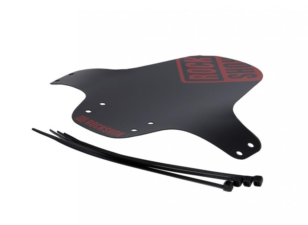 Schutzblech Vr-steckblech Fender Schwarz Fire Red - Steckradschutz