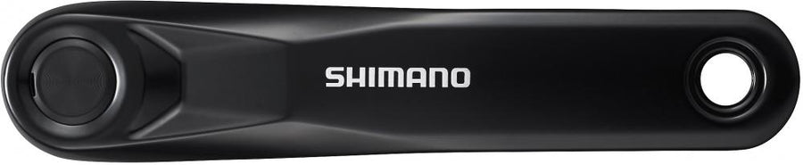 SHIMANO Kurbelarm E-BIKE SYSTEMS FC-E5010 Links - 165mm, Schwarz