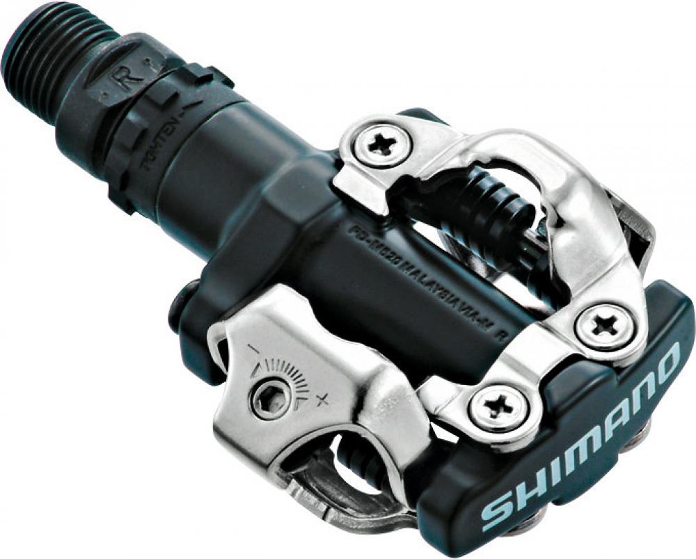 SHIMANO PD-M520 SPD Klickpedal - MTB Pedal für Trekking und Mountain Bike