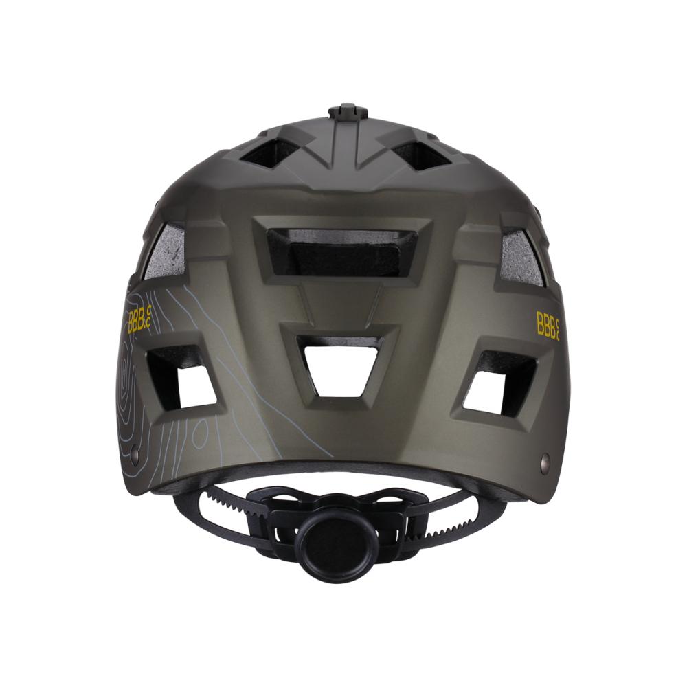 BBB Cycling BBB Helme Nanga M (54-58cm) matt olivgrün - sicherer MTB-Helm für Trail und Alltag