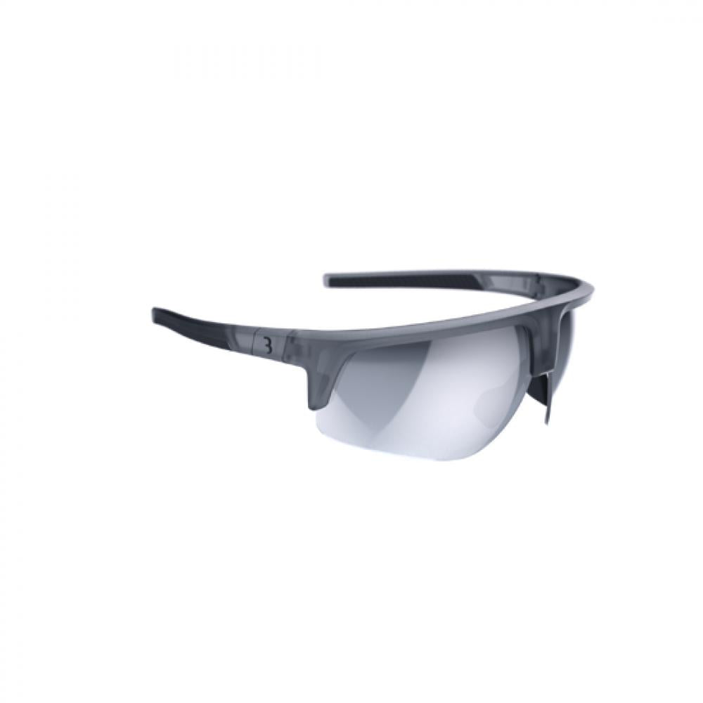 BBB Cycling Sportbrille Comet MLC silver matt Einheitsgröße matt - moderne Ausführung für Radsport