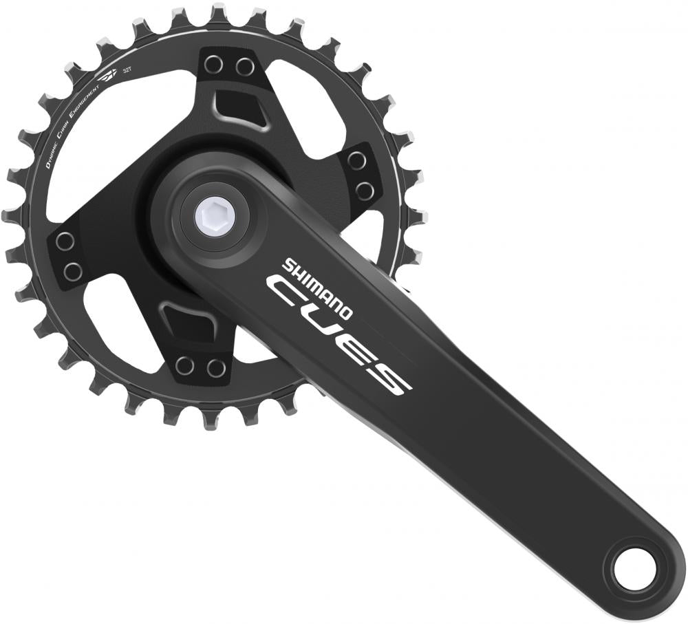 Kurbelgarnitur Cues Fc-u4000 170 Mm 32z - Robuste Allround-kurbel Für 9-/10-/11-fach Antriebe
