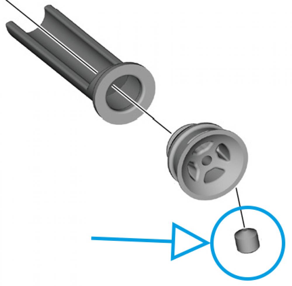 SHIMANO Befestigungsschraube BL-M4100 Ausgleichsbehälterkappe - 1 g, Y1XW9803T