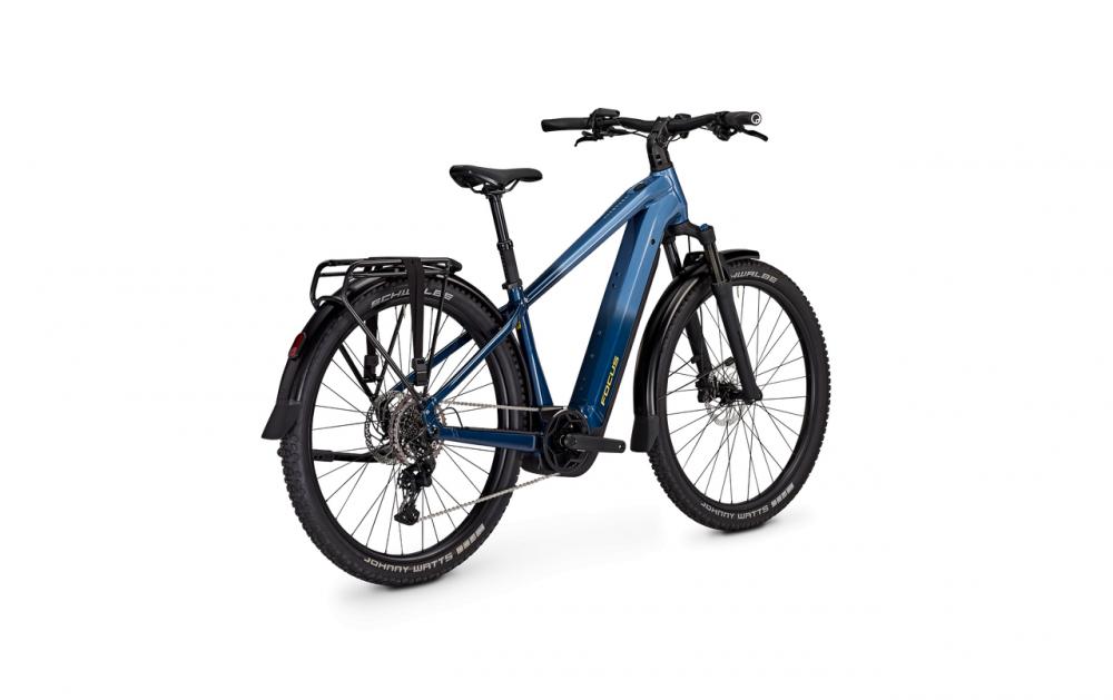 Focus AVENTURA² 6.7 E-Trekkingbike 29 Zoll Diamant M 42 Zentimeter - Bosch Performance Line, 540 Wh, Shimano Cues 9-fach, blau