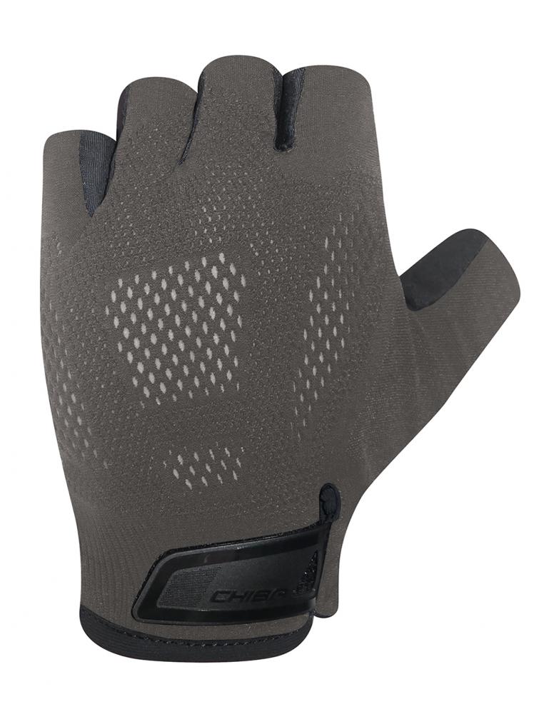 CHIBA BioXCell Road - Radhandschuhe kurz, XXL, dunkelgrau, Gelpolster, atmungsaktiv