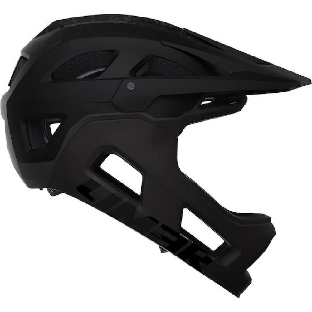 Limar Livigno + Mips Matt Black L Schwarz - leichter Fullface-Helm mit maximalem Schutz