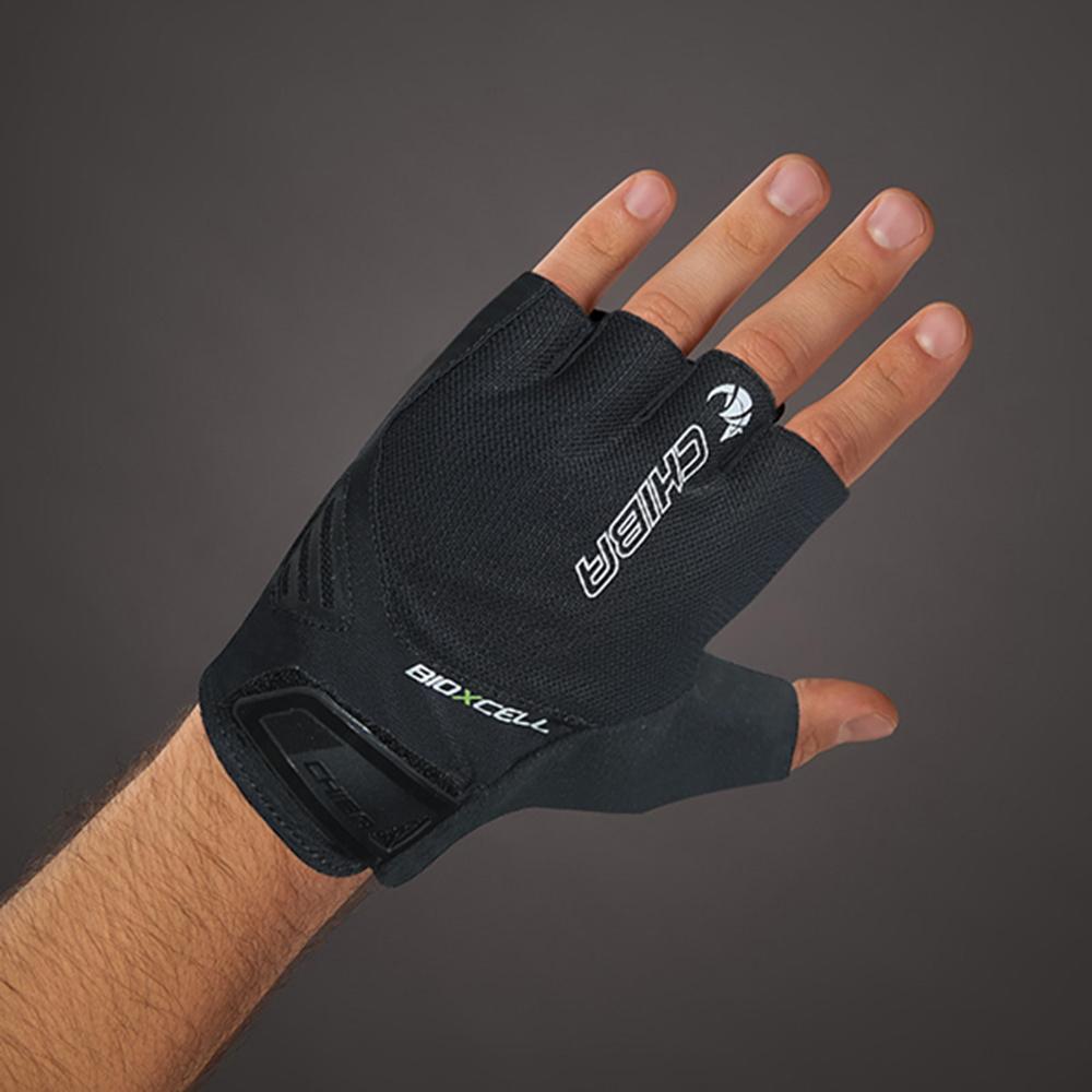 CHIBA BioXCell Air - Radhandschuhe schwarz XXL mit BioXCell Gelpolsterung