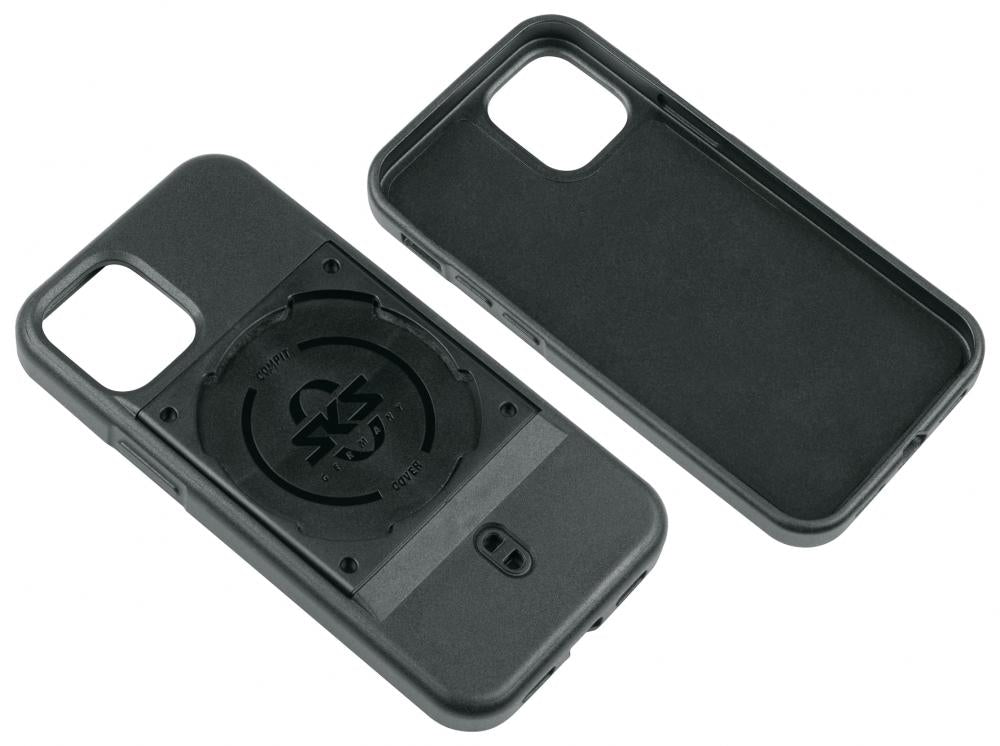 SKS GERMANY COMPIT Cover für iPhone 13 mini robuste 2K-Schutzhülle mit COMPIT-Halterung, stoßdämpfend, verschleißfest, inkl. Handschlaufe