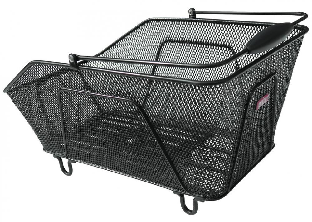 Hinterradkorb Rosetto Universal Schwarz 47x3x20 Cm