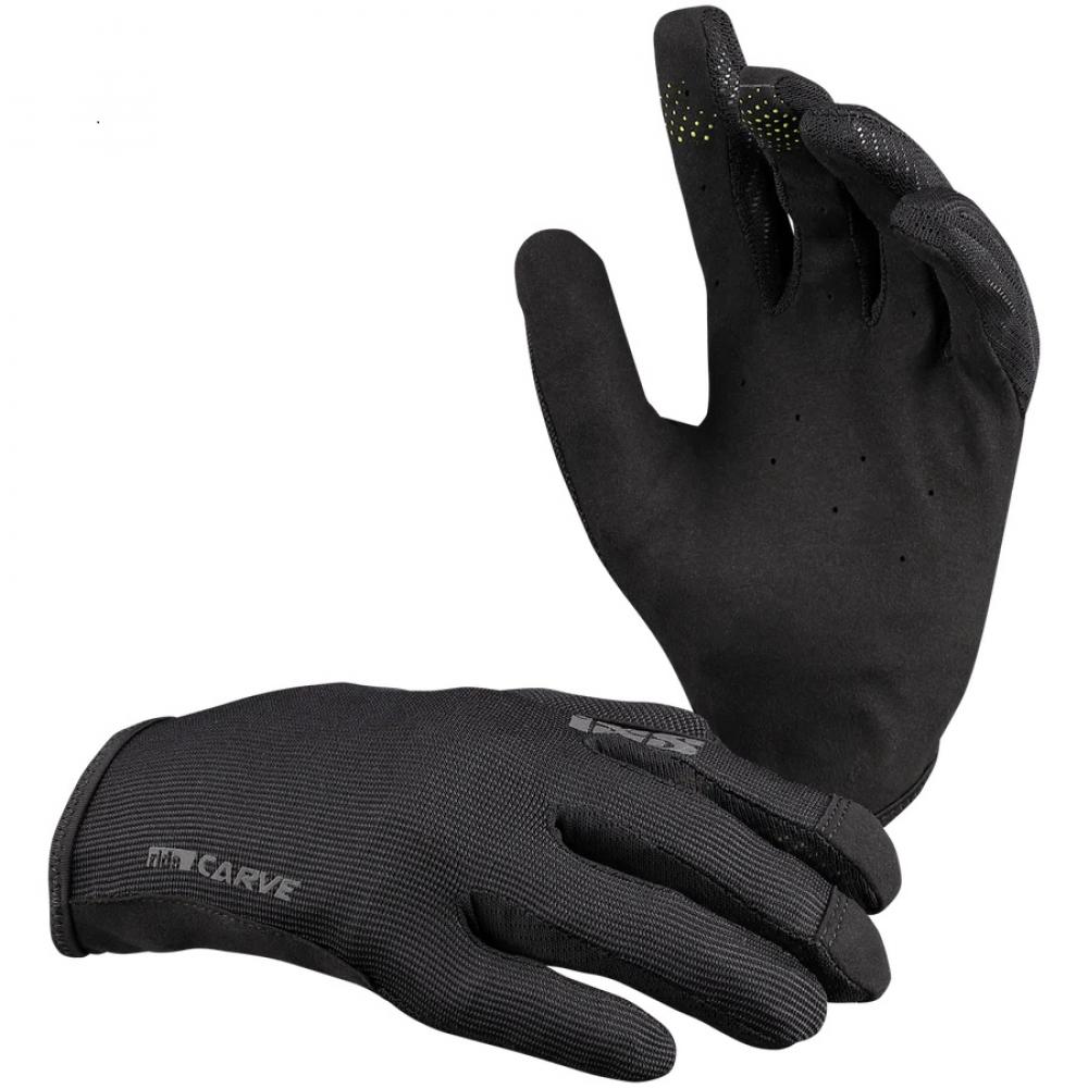 IXS Sports Division iXS Carve Gloves KXL black - ergonomische MTB-Handschuhe mit Touchscreen-Funktion