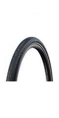 Schwalbe Motion Big Apple 29 Zoll City-Reifen schwarz mit Reflexstreifen, komfortabel und umweltfreundlich.