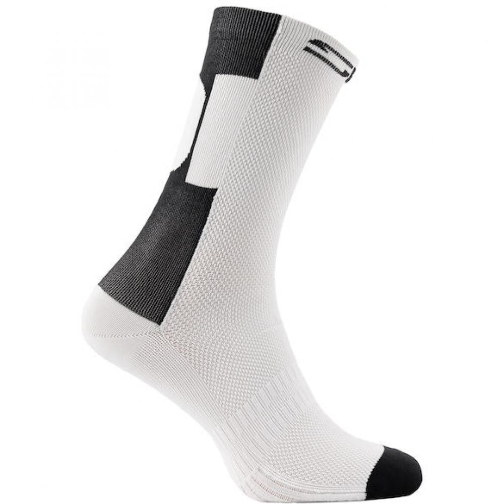 Sidi Socken CONFUSUM white 44-46 Weiß - leichte, atmungsaktive Radsocken mit Support