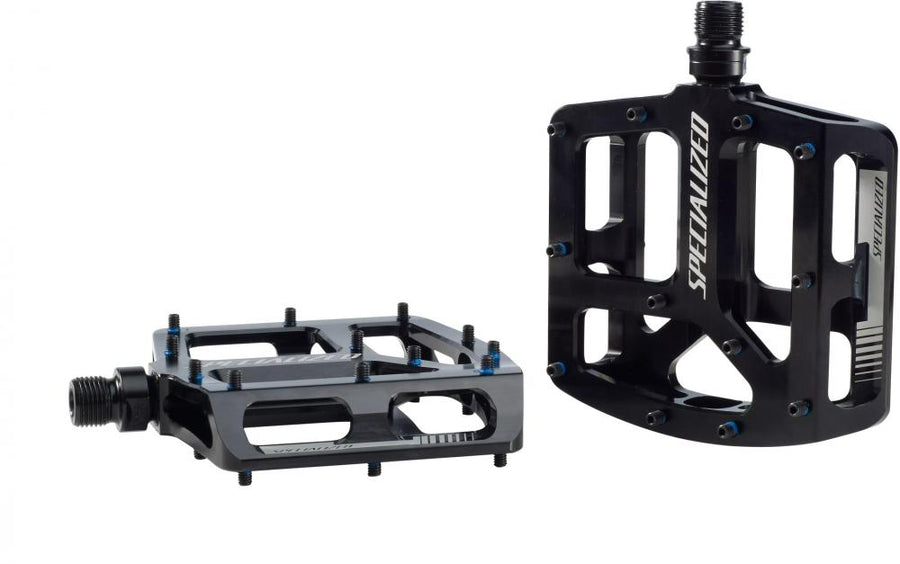 Specialized Pedal Bennies Plattformpedale black ano - Aluminium - konkave Plattform gedichtete Lager 24 austauschbare Pins