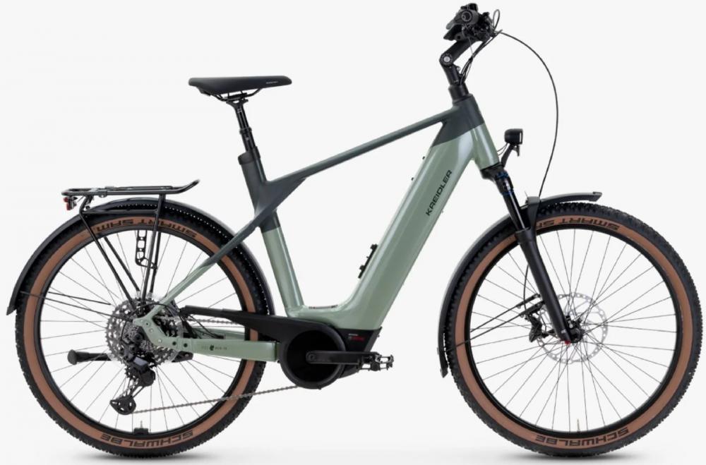 Kreidler, Eco10 Cross, He55, CX BES3 750Wh XT Link Glide 11-Gg., Disc,Graugr?n gl./gr?n matt.
