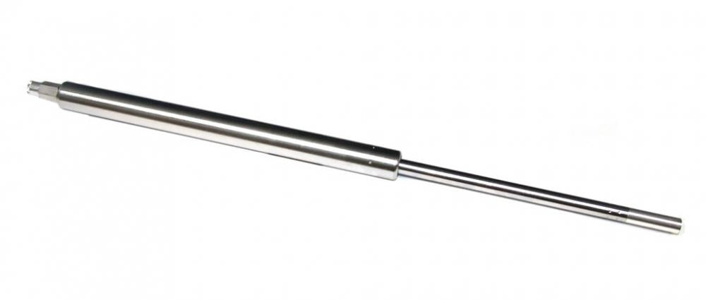 SR-Suntour RL-R lite Kartusche 29 Zoll, silbernes zylindrisches Metallteil für Fahrrad-Federgabel.