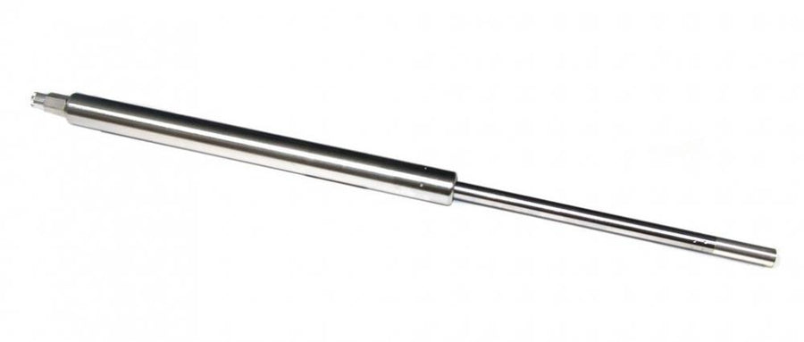 SR-Suntour RL-R lite Kartusche 29 Zoll, silbernes zylindrisches Metallteil für Fahrrad-Federgabel.