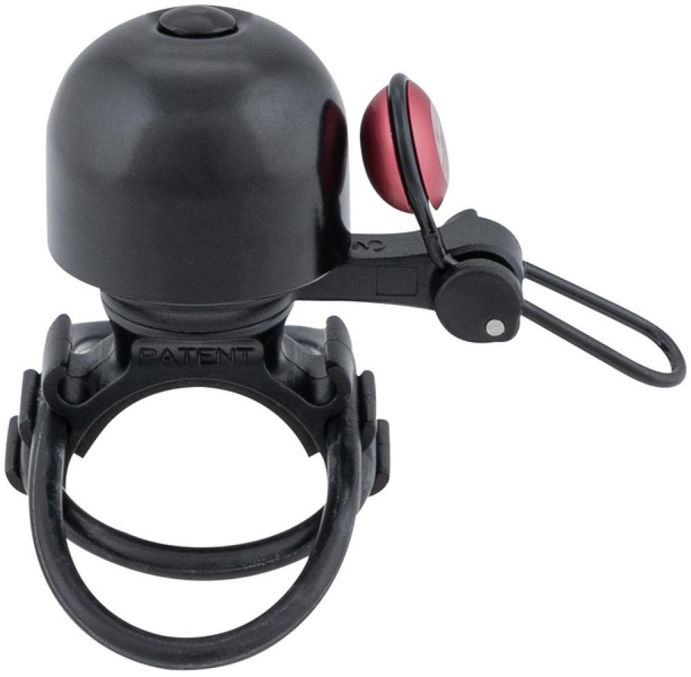 CONTEC MINIGLOCKE DIAMOND BIN G SCHWARZ/ROT UNI HALTER