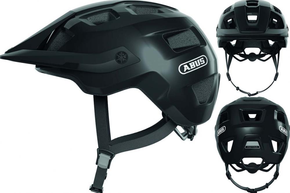 Abus Helm Motrip shiny black L 59 bis 61cm