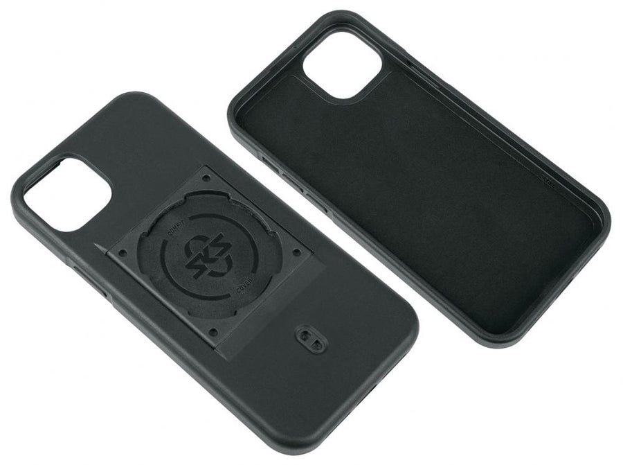 SKS Compit Cover für iPhone 15 Plus  stoßdämpfende Hülle mit Oversize-Bajonettaufnahme, kompatibel mit COMPIT und +COM/UNIT Halterungen