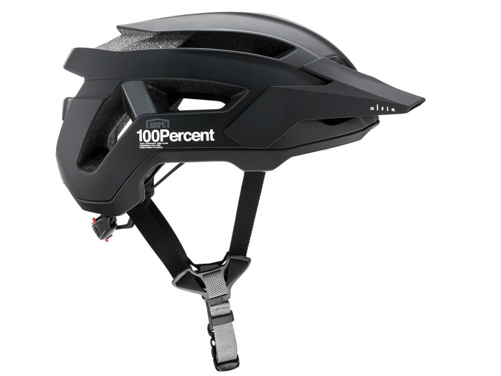 100% Altis helmet XS/S black - sicherer, gut belüfteter MTB-Helm mit SmartShock