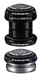 TOKEN Steuersatz hEGGset AHead 2in1 1 1/8\" schwarz (34/41mm)