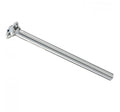 Ritchey Classic Zero Sattelstütze, 400 mm Länge, 30,9 mm Durchmesser, silber, 6061 Aluminium, 2-Schrauben-Klemmung, 0 mm Versatz