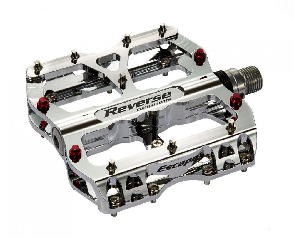 Reverse Pedal MTB Escape AL6061 chrome