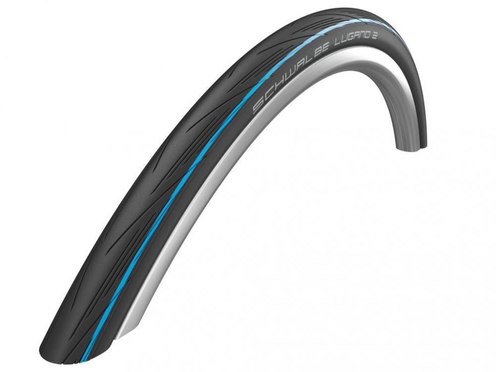 Schwalbe Reifen Lugano II 28x1.00" 25-622 schwarz/blau HS471 faltbar