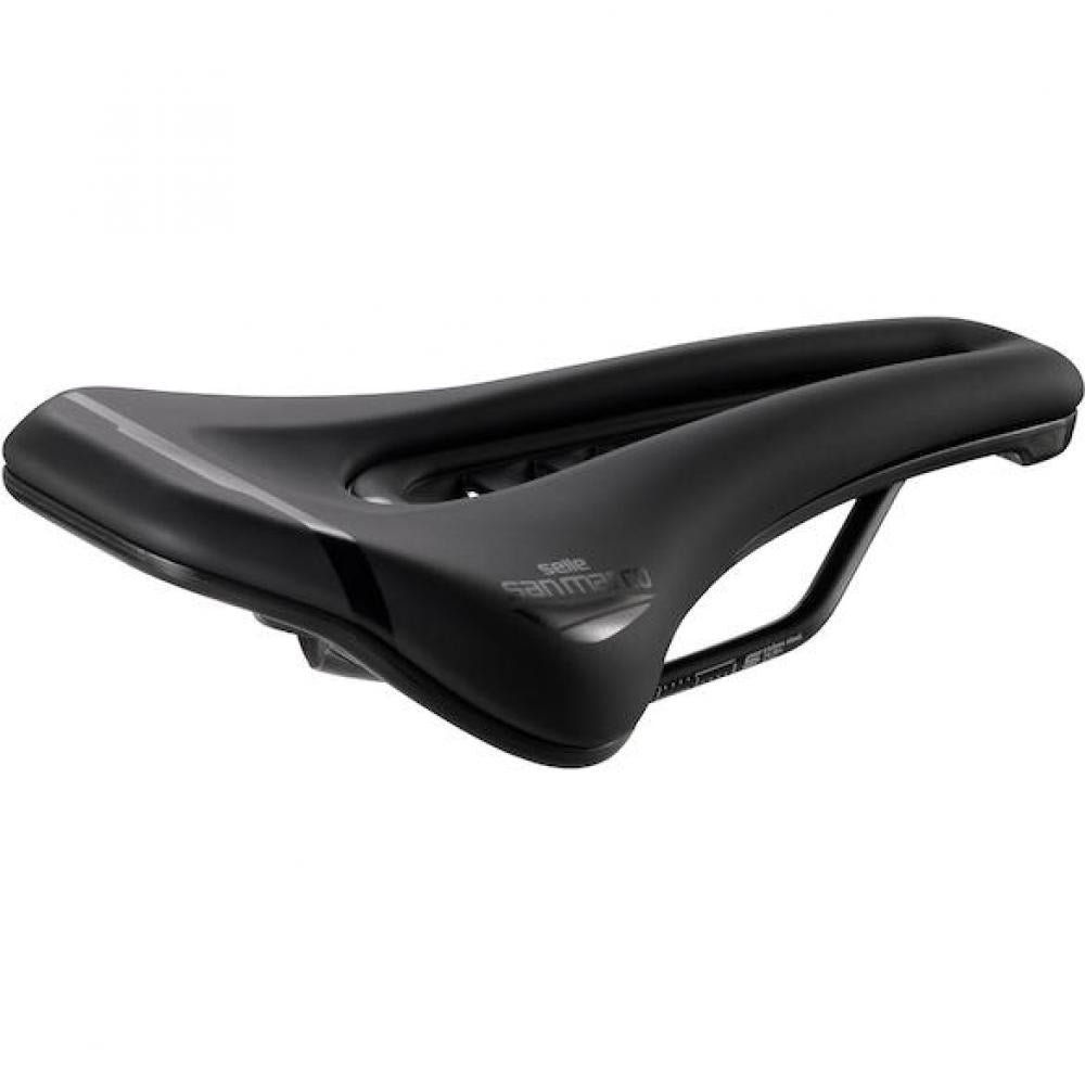 Selle San Marco Sattel Ground Shield Sport 140 x 255 mm Schwarz - MTB-Sattel mit Schutz-Einsatz