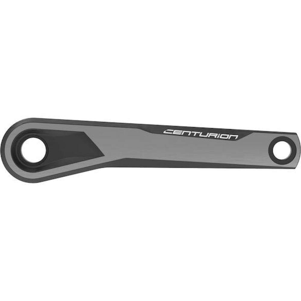 Centurion Kurbelarm für Bosch Gen4, silber 175 mm Silber/schwarz - präziser Antrieb für E-Bikes